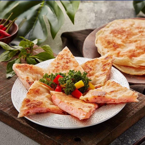 滿滿蝦仁月亮蝦餅